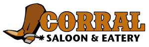 corral saloon eatery logo corral saloon eatery logo